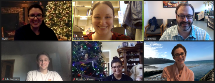 The Demas lab Christmas Party goes virtual in 2020!